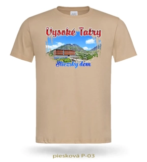 Trička pánske SLIEZSKY DOM Vysoké Tatry